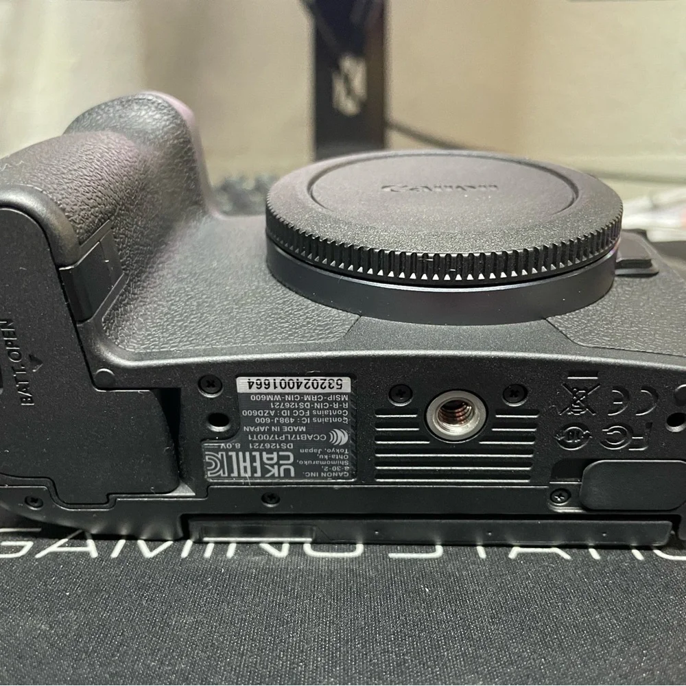 Canon Black Digital Camera with Advanced LCD Display